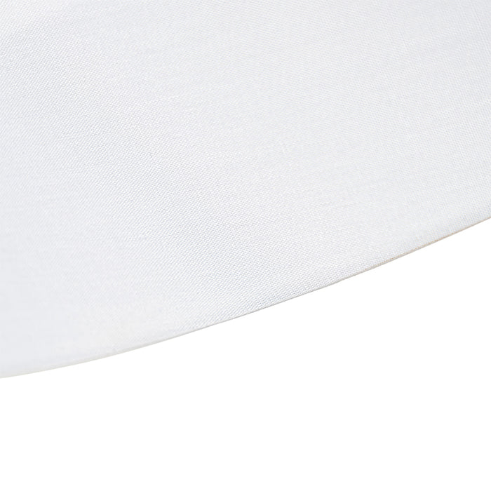 QAZQA Plafondventilator wit met ster effect 47cm incl. LED dimbaar