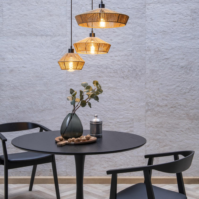 Lucide YUNKAI Hanglamp - Naturel