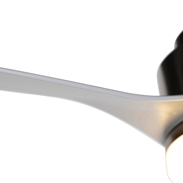 QAZQA LED Plafondventilator tramontane - Grijs - Modern - D 114cm