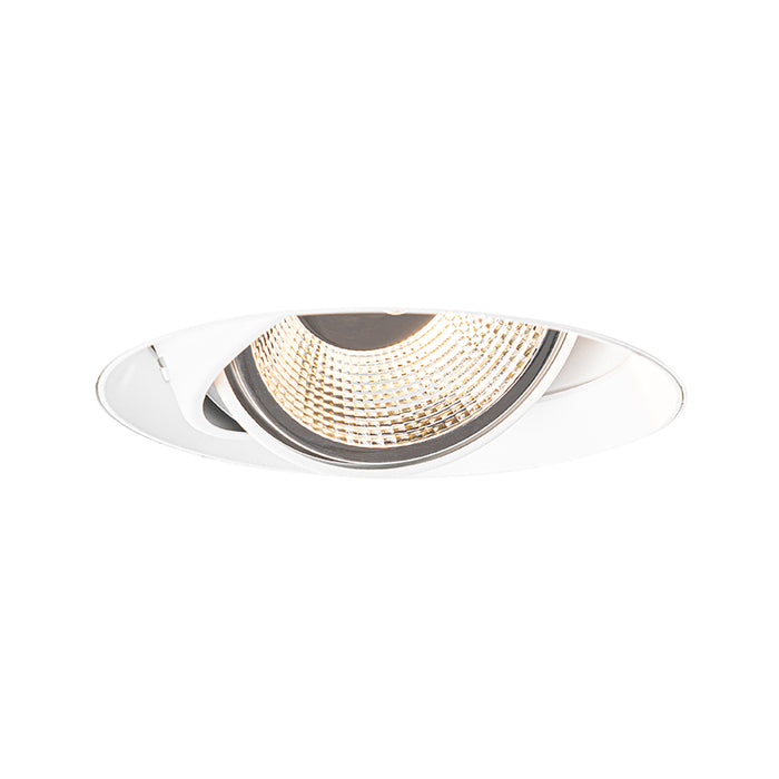 QAZQA Moderne inbouwspot wit GU10 AR111 rond trimless - Oneon