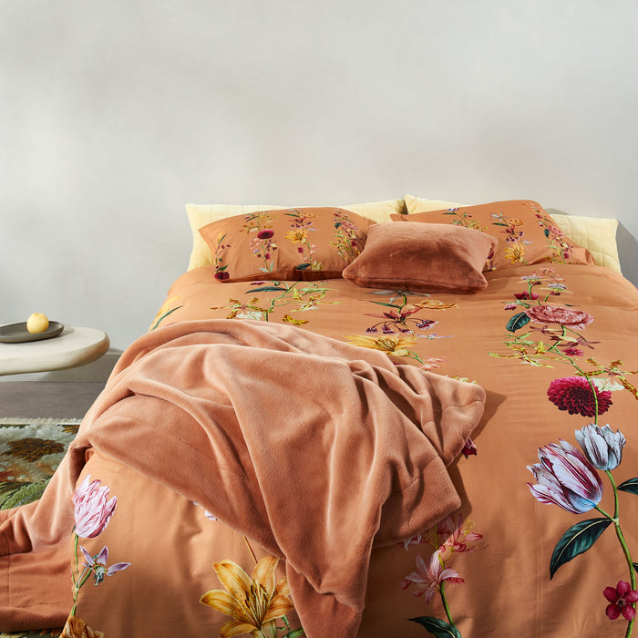 Essenza Feda Dekbedovertrek Bright terra 240 x 220 cm