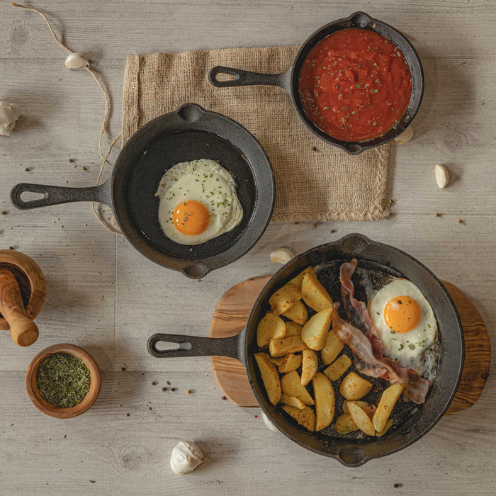 Blackwell Koekenpan Gietijzer - ø 25 cm - Zonder anti-aanbaklaag