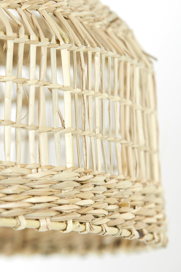 Light & Living Light&living Hanglamp Ø45x30 cm LATIKA zeegras naturel