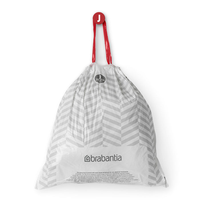 Brabantia Type J PerfectFit Afvalzak Dispenser 20-25 Liter - 40 zakken