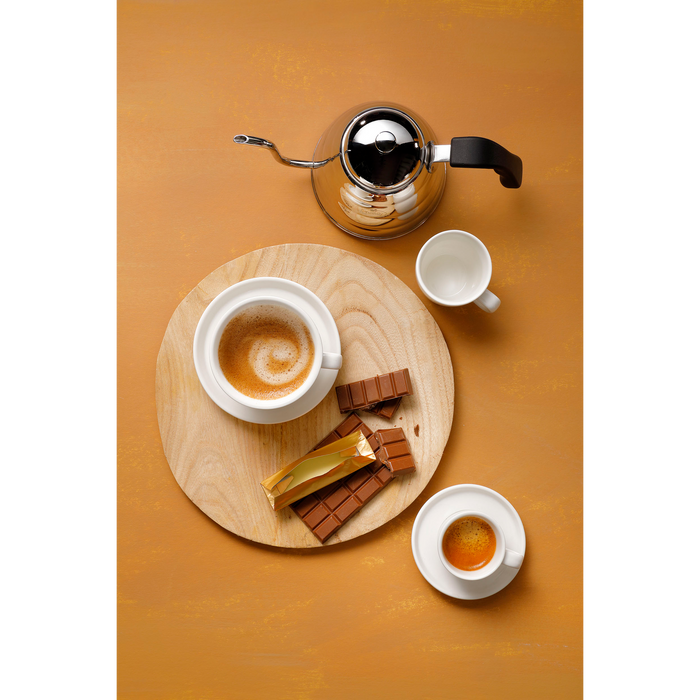 Palmer Cappuccinokop en schotel Da Vinci 20 cl Porselein 6 stuk(s)