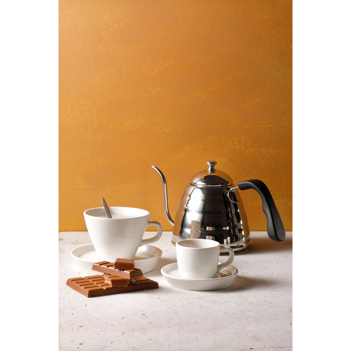 Palmer Cappuccinokop en schotel Da Vinci 20 cl Porselein 6 stuk(s)