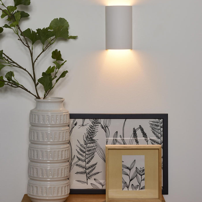 Lucide GIPSY Wandlamp - Wit