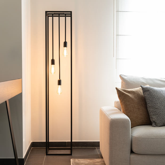 Atmooz Vloerlamp Basra - Industriele Staande Lamp