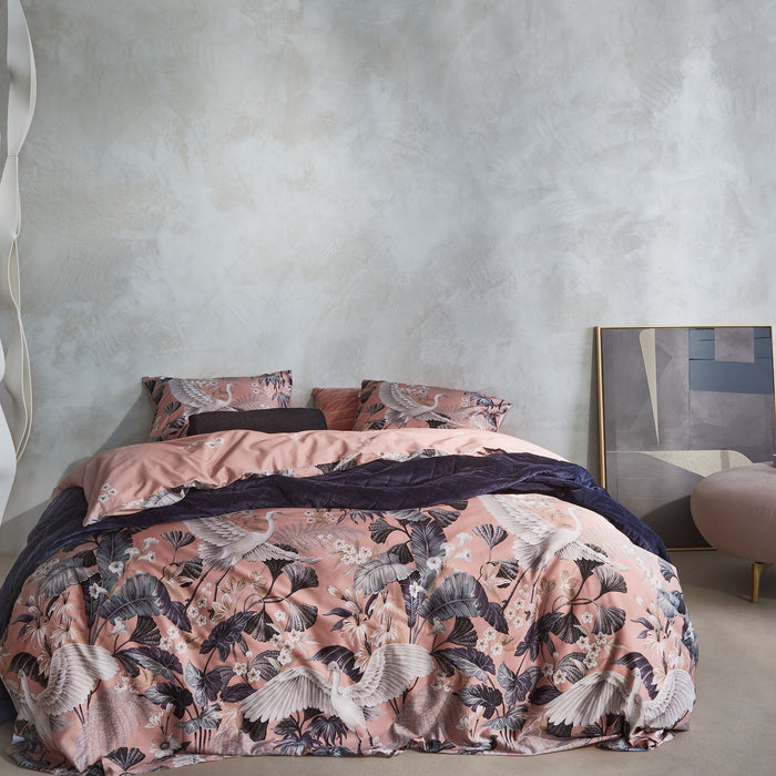 Essenza Diem Dekbedovertrek Antique pink 140 x 220 cm