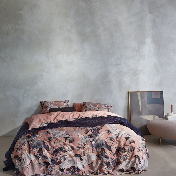 Essenza Diem Dekbedovertrek Antique pink 140 x 220 cm