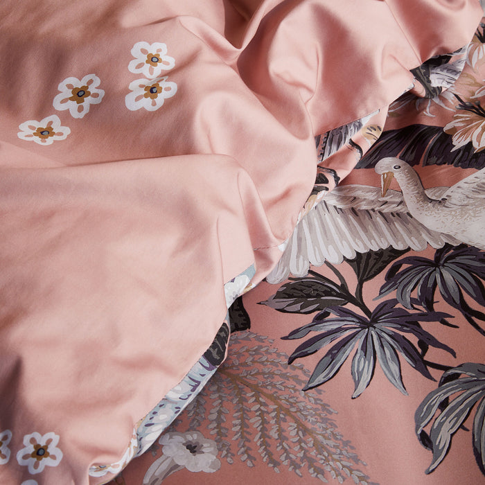 Essenza Diem Dekbedovertrek Antique pink 140 x 220 cm