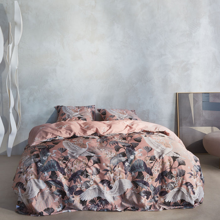 Essenza Diem Dekbedovertrek Antique pink 140 x 220 cm