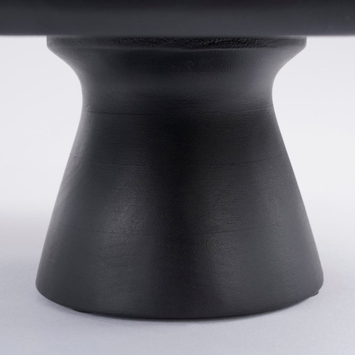 Mica Decorations Tallo Taartplateau - H10 x Ø30 cm - Zwart