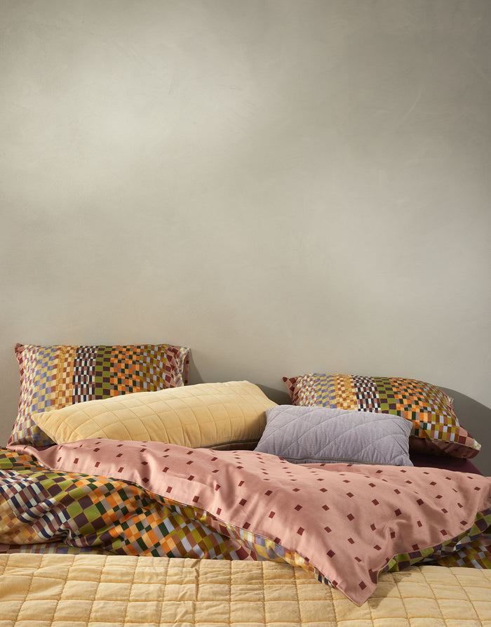 Essenza Stach Dekbedovertrek Antique pink 140 x 220 cm