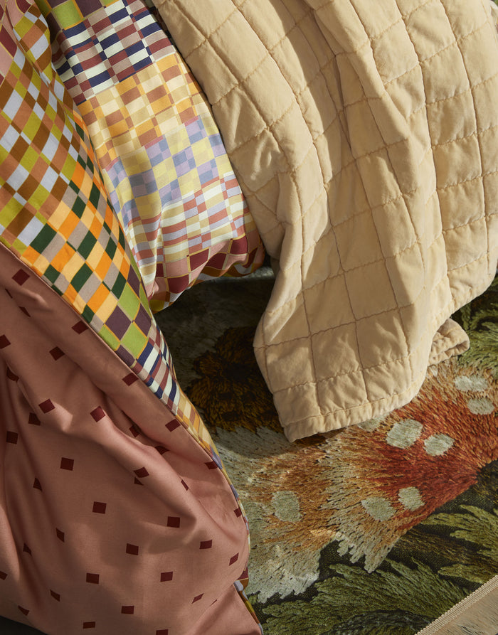 Essenza Stach Dekbedovertrek Antique pink 140 x 220 cm