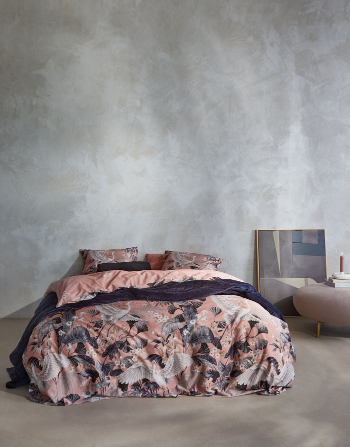 Essenza Diem Dekbedovertrek Antique pink 200 x 220 cm