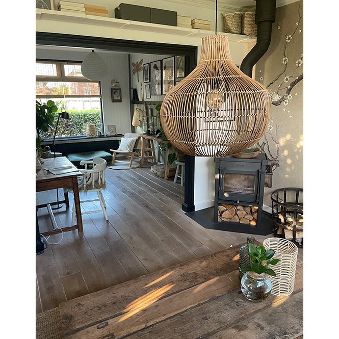 Light & Living Hanglamp Pacino - Rotan - Ø30cm