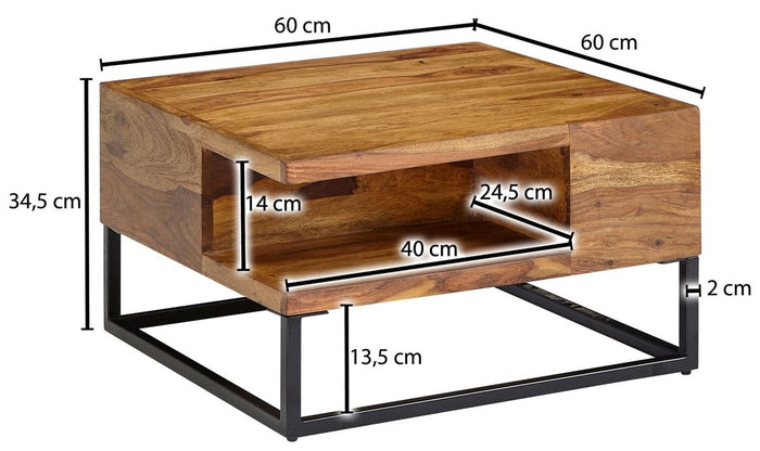 Sky Style Mumbai Vierkante Salontafel