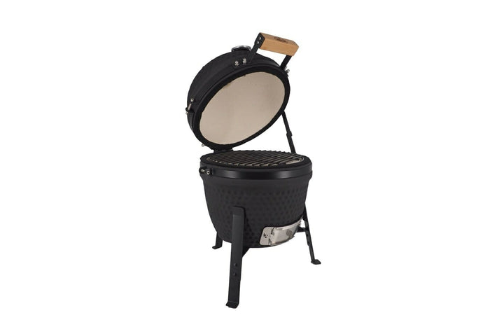 Buccan BBQ - Kamado barbecue - Compact 13" - Zwart