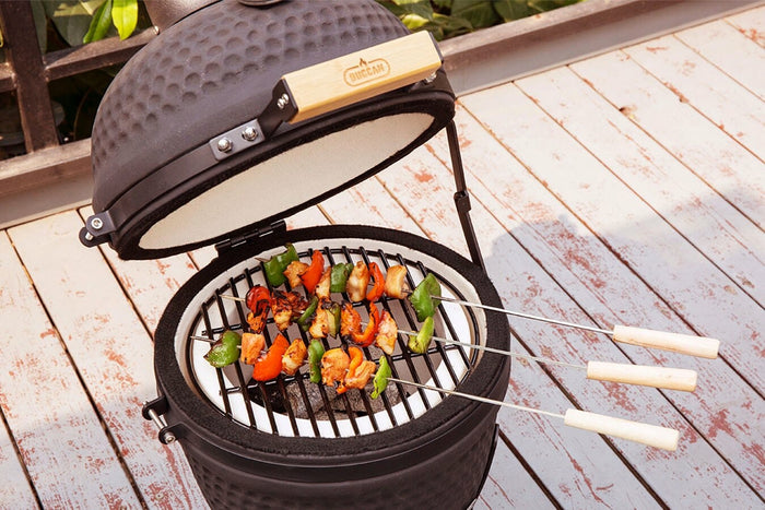 Buccan BBQ - Kamado barbecue - Compact 13" - Zwart