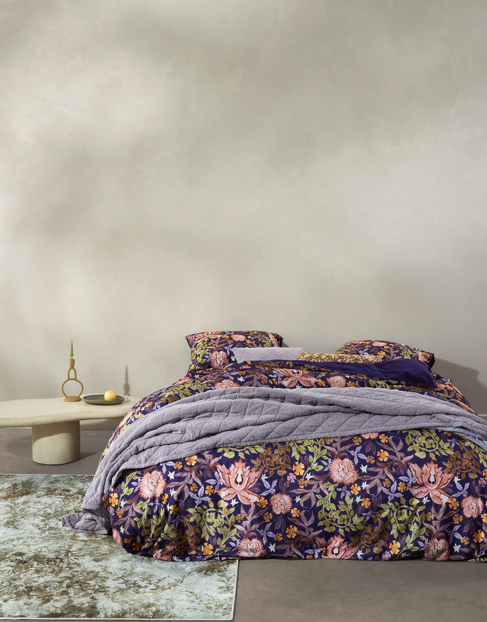 Essenza Veron Dekbedovertrek Boyish blue 240 x 220 cm