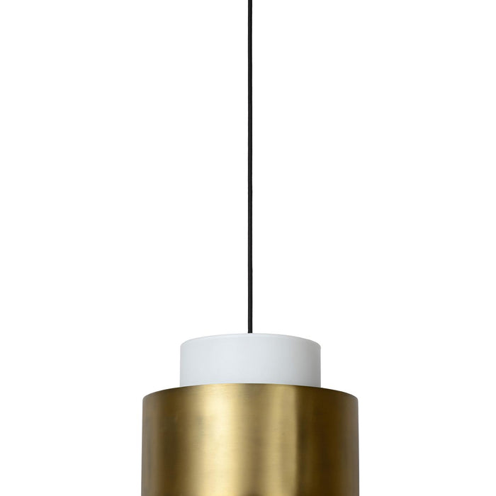 Lucide FIRMIN Hanglamp - Mat Goud | Messing