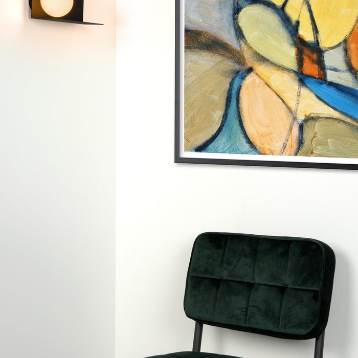 Lucide BONNI Wandlamp - Zwart