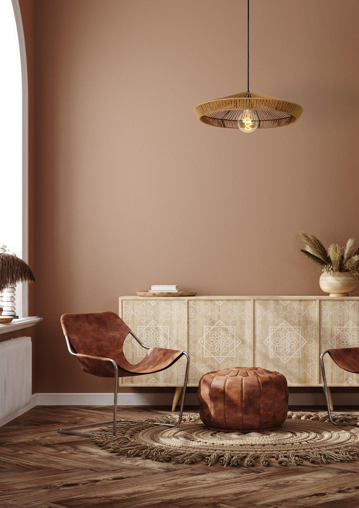 Lucide YUNKAI Hanglamp - Naturel