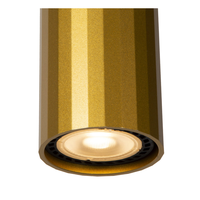 Lucide POLYGON Hanglamp - Mat Goud | Messing