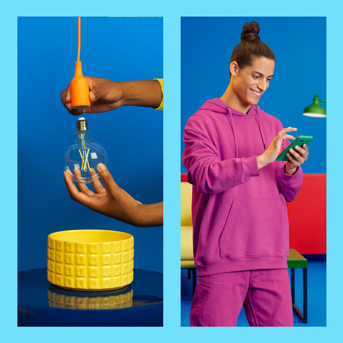 WiZ Globe Filament - Slimme LED-Verlichting - Warm- tot Koelwit Licht…