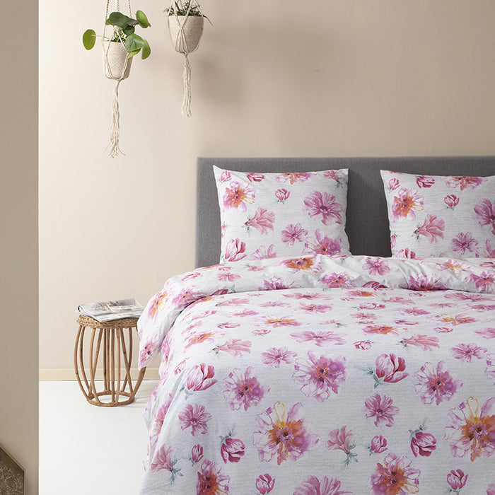 Ten Cate Katoenen Dekbedovertrek - 240x200|220 - Pastry Pink