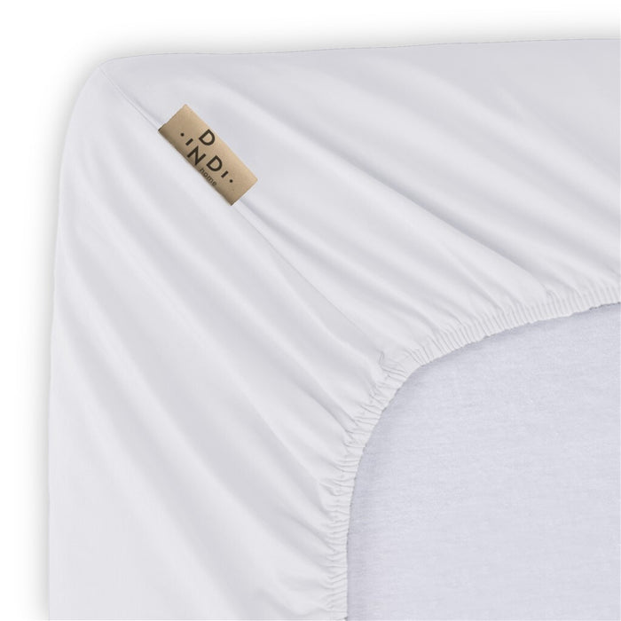 Dindi Home - Hoeslaken Basic Beauty - 90x200 - Wit