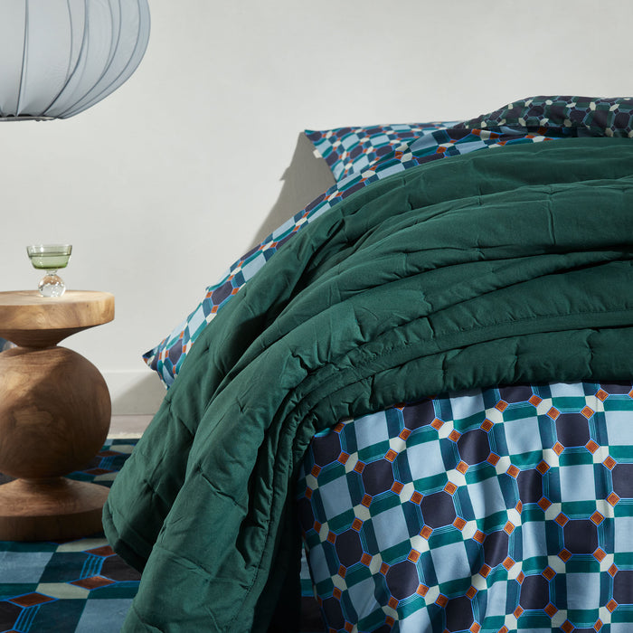 Essenza Teades Dekbedovertrek Nightblue 140 x 220 cm