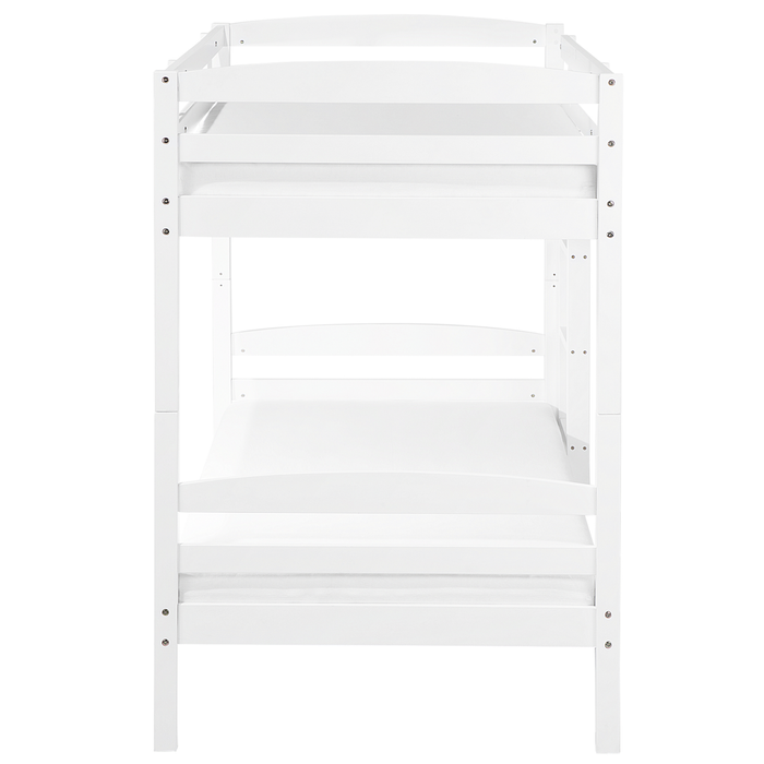 Beliani - REGAT - Stapelbed - Wit - 90 x 200 cm - Dennenhout