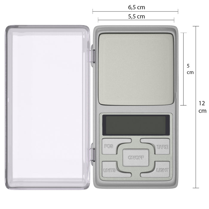 Krumble Precisie Weegschaal | 500 x 0.01