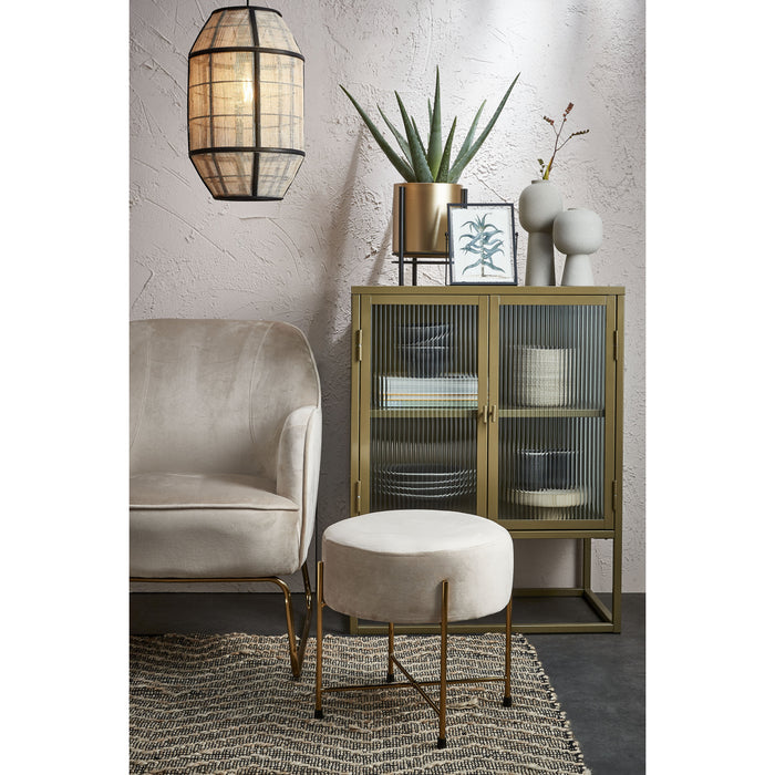 Mica Decorations Pella Hanglamp H45,5 x Ø29 cm Off White