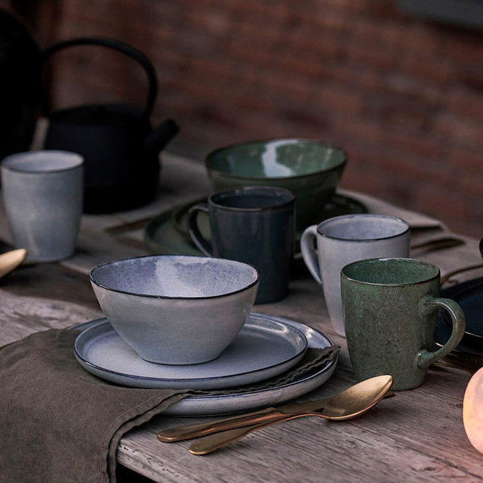 Serenity by Dutch Rose Amsterdam ontbijtbord 21 cm - grijs