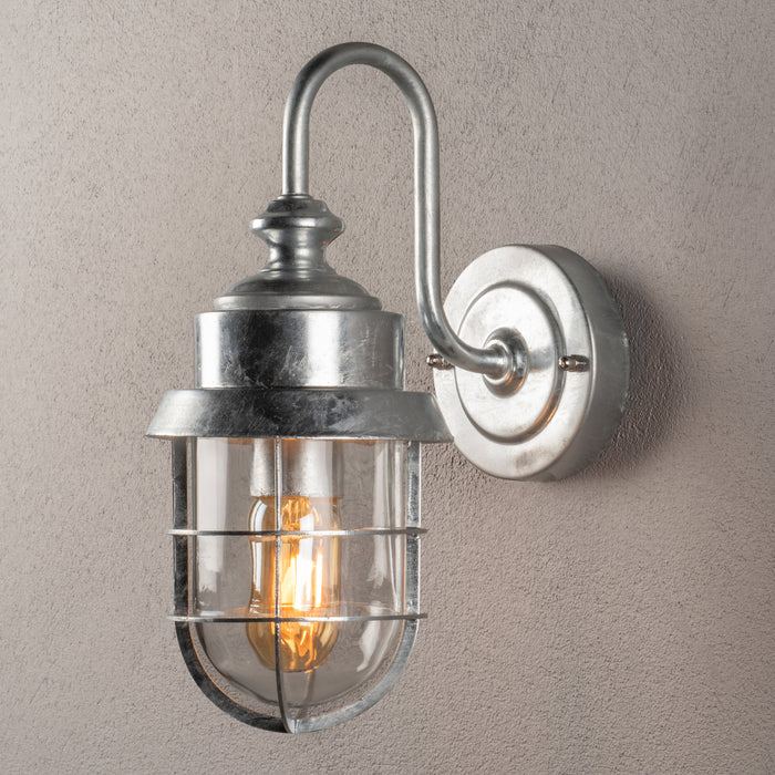 Konstsmide Cerignola Wandlamp - E27 - 24.5 x 30.5 cm - Gegalvaniseerd