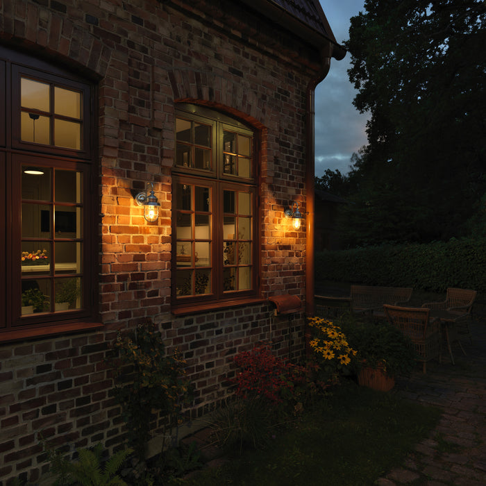 Konstsmide Cerignola Wandlamp - E27 - 24.5 x 30.5 cm - Gegalvaniseerd