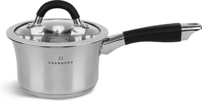 Edenberg Classic Line - Pannenset - RVS - 8 delig - Sandwichbodem