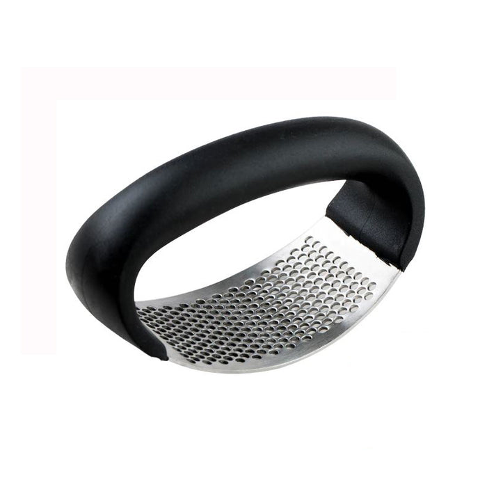 Krumble Knoflookpers RVS zwart