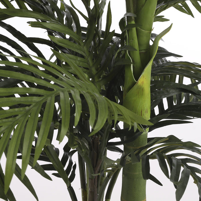 Mica Decorations Areca palm Kunstplant - H150 x Ø100 cm - groen