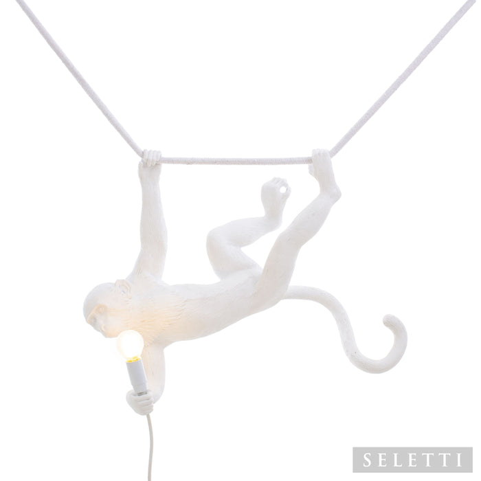 Seletti Monkey Lampresin Aan Touw