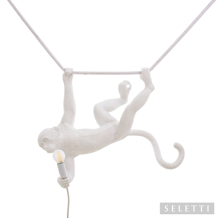 Seletti Monkey Lampresin Aan Touw