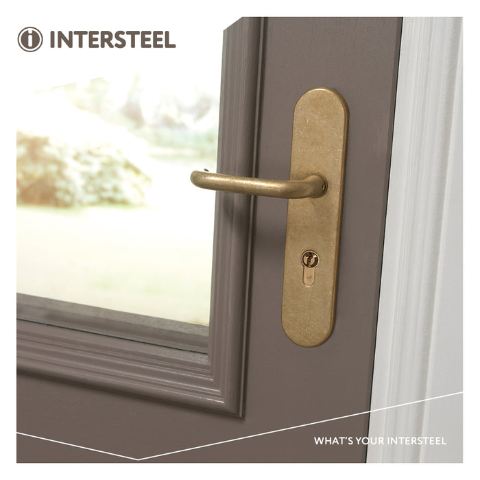 Intersteel Veiligheidsbeslag SKG*** profielcilindergat 72 mm ovaal