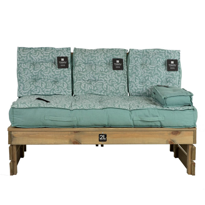 Today Palletkussen Kerala Cactus Groen - 120 x 80cm