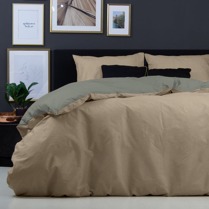 Y-NOT Lekker Simpel Effen Dekbedovertrek 240 x 220 cm