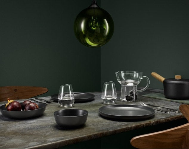 Eva Solo Nordic Kitchen Bord Keramiek Ø 18 cm - Zwart