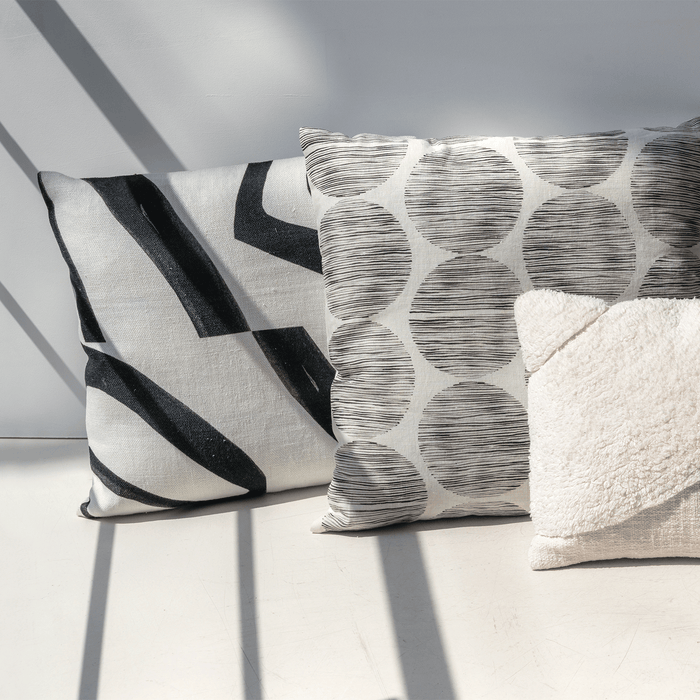 Urban Nature Culture Patched Art Sierkussen