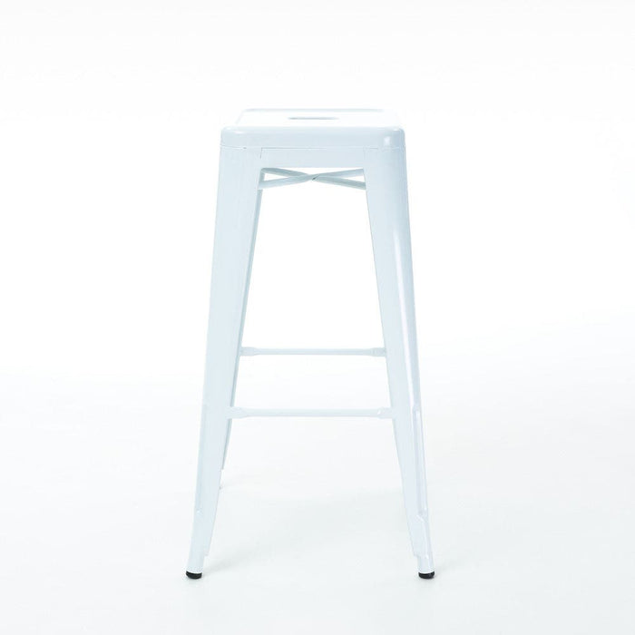 Legend Metalen barkruk wit - 65 cm